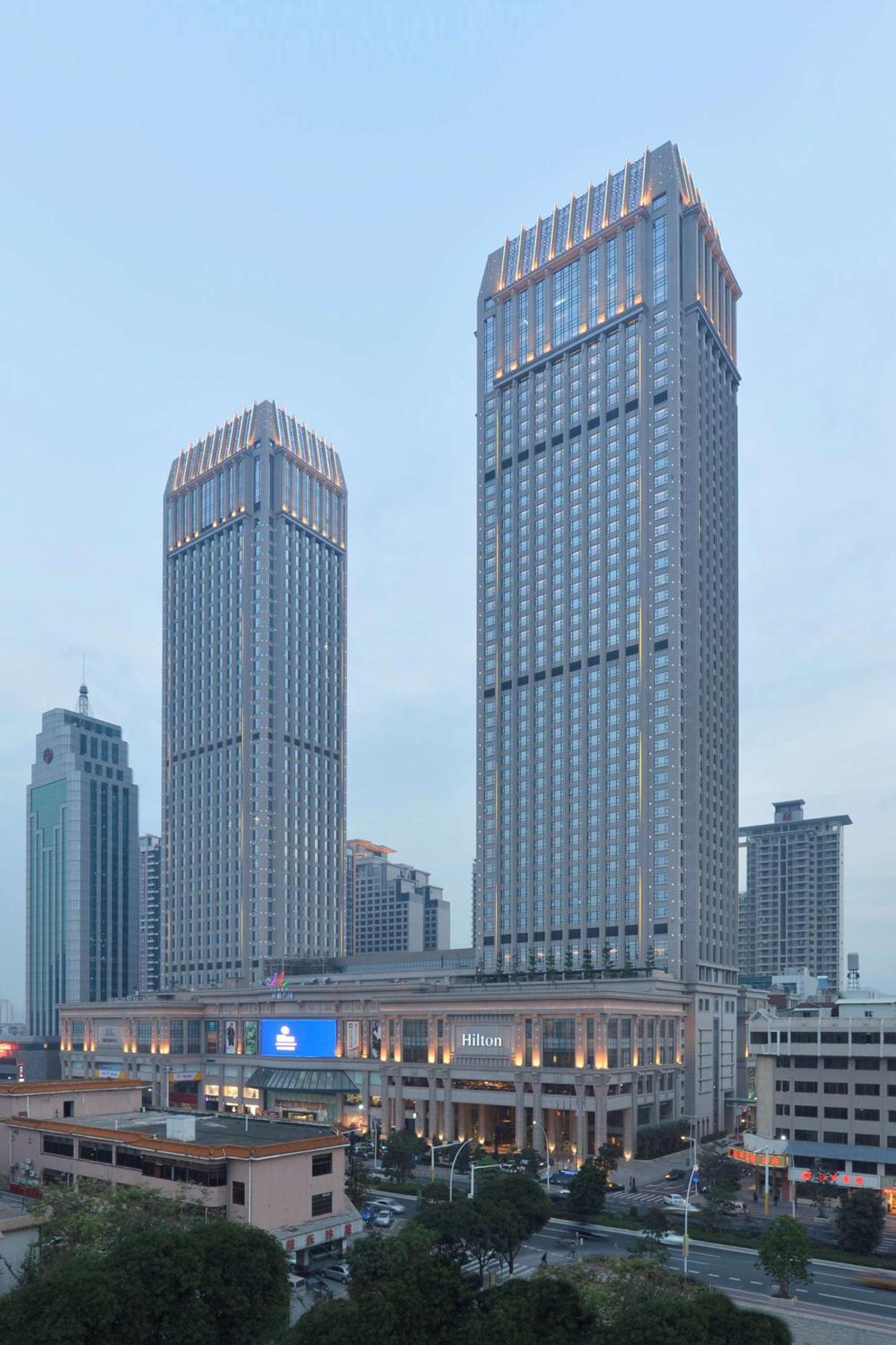 Hilton Zhongshan Downtown Exterior foto
